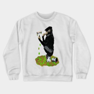 Banksy Chimp Crewneck Sweatshirt